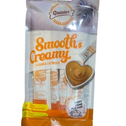 smooth and creamy lickable cat treats