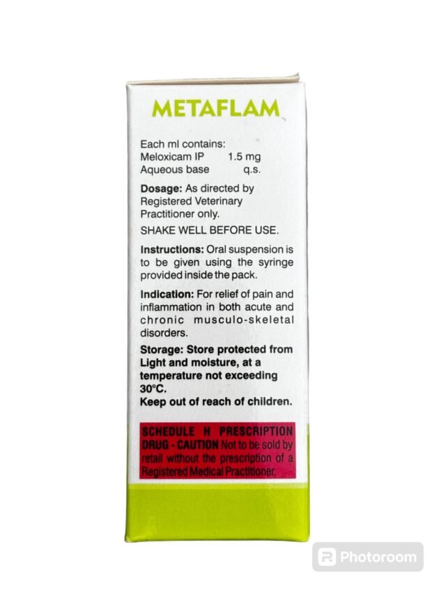 METAFLAM: MELOXICAM ORAL SUSPENSION - Image 3